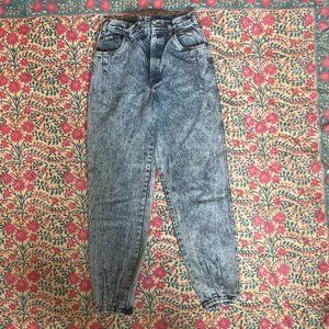 1980's Vintage Acid Wash Chic Jeans (Read sizing details!)